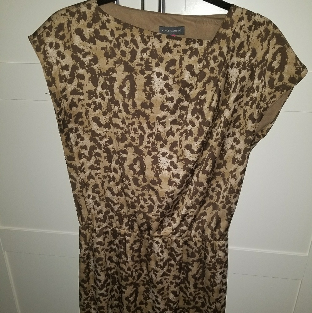 Vince Camuto leopard print dress